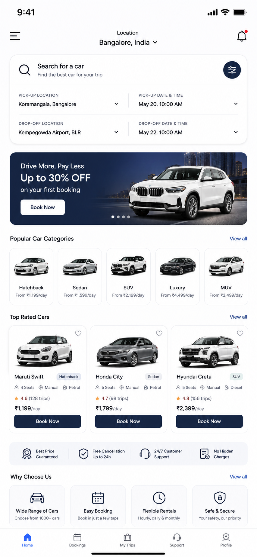 Car Rental App