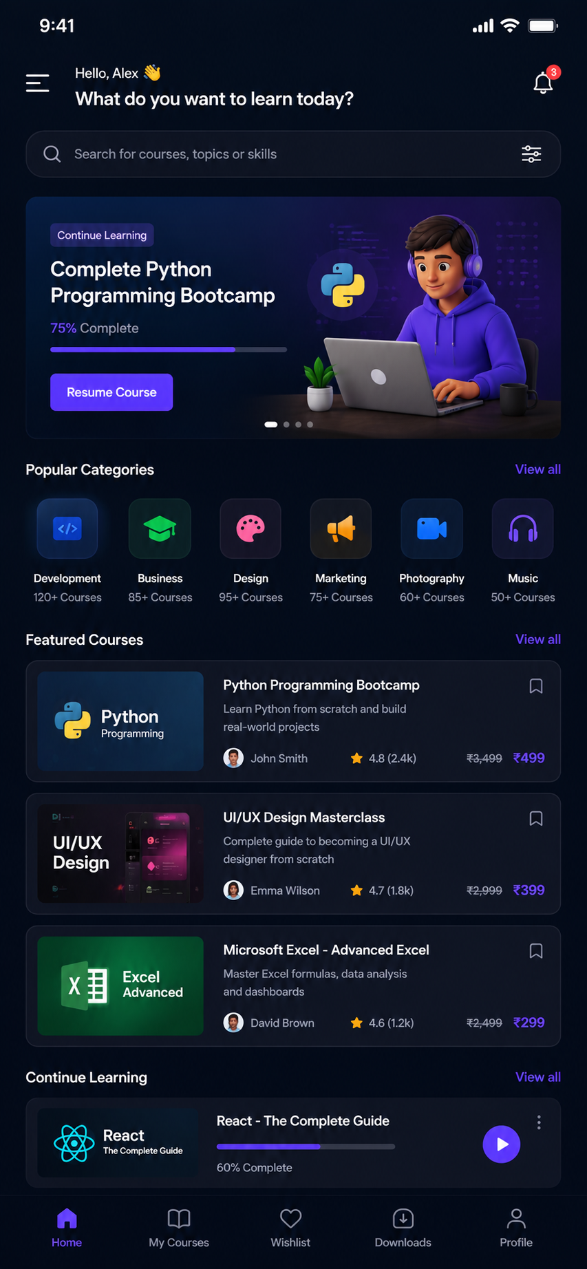 E-Learning App