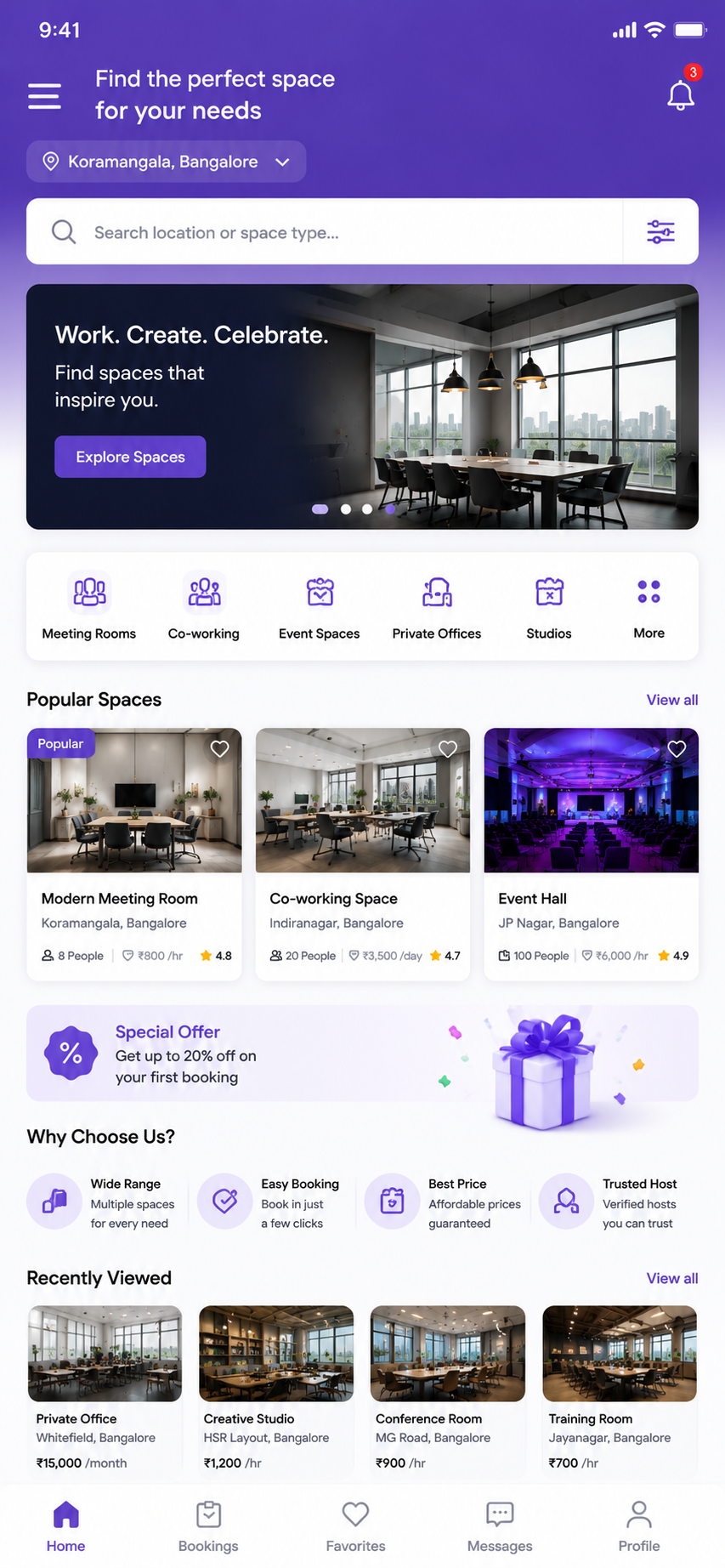 Space Rental Software