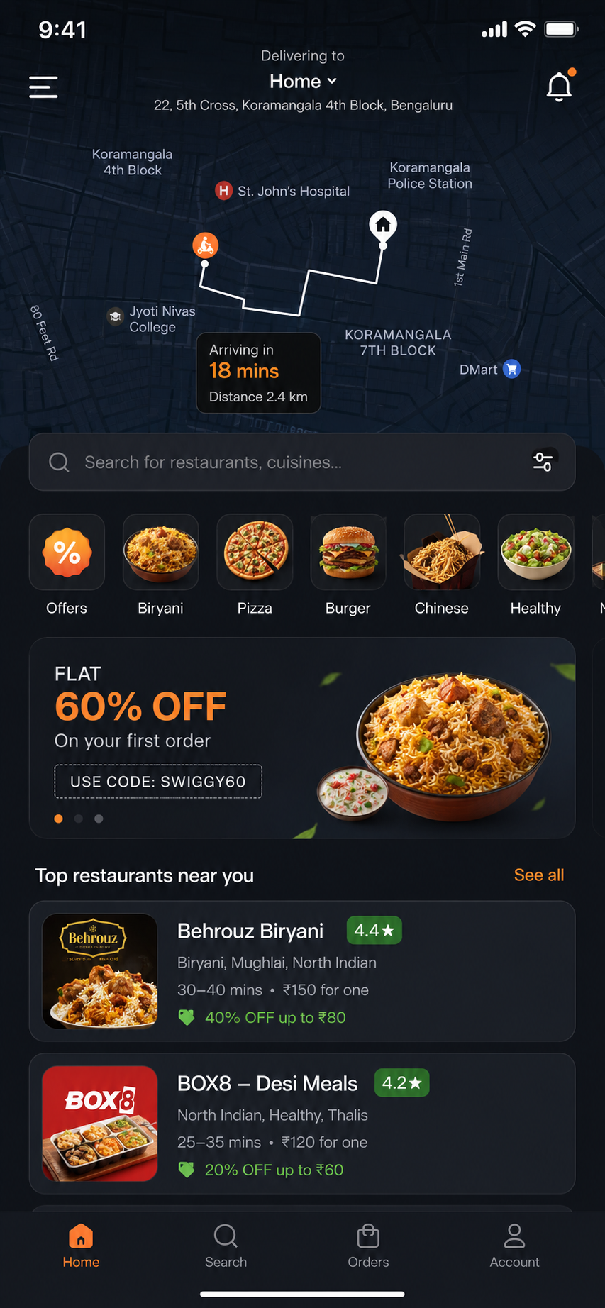 Food Delivery App